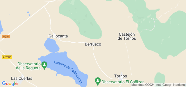 Mapa de Berrueco