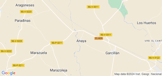 Mapa de Anaya