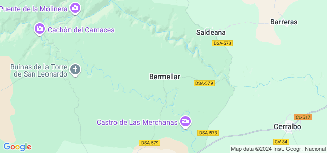 Mapa de Bermellar