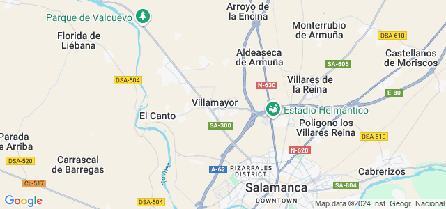 Mapa de Villamayor