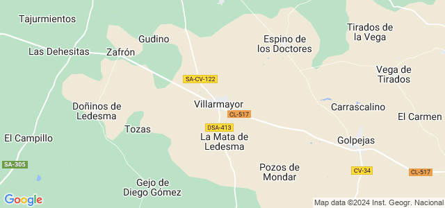 Mapa de Villarmayor