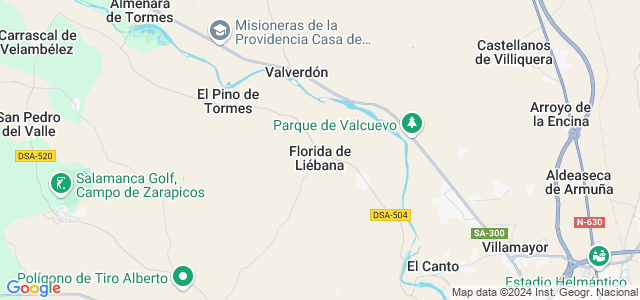 Mapa de Florida de Liébana