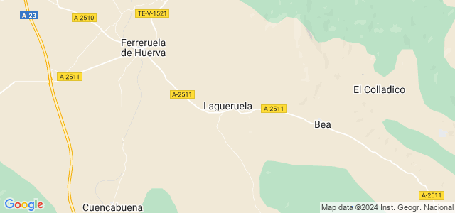 Mapa de Lagueruela