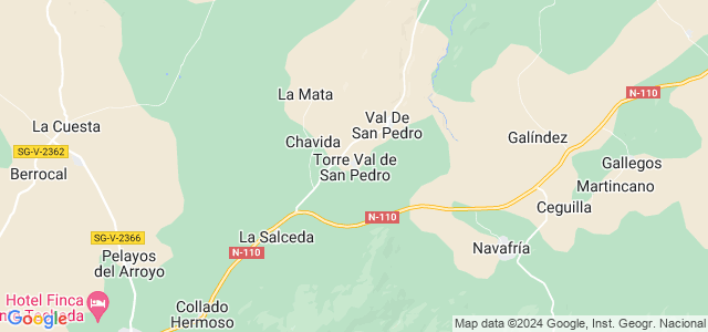 Mapa de Torre Val de San Pedro
