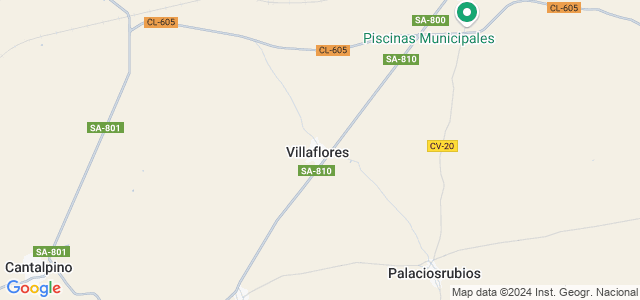 Mapa de Villaflores