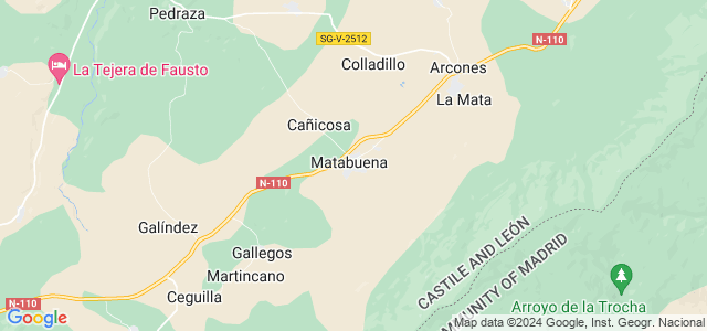 Mapa de Matabuena