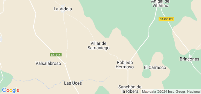 Mapa de Villar de Samaniego