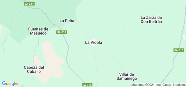 Mapa de Vídola