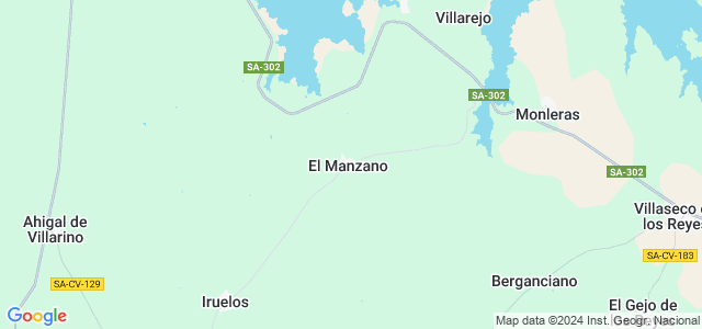 Mapa de Manzano