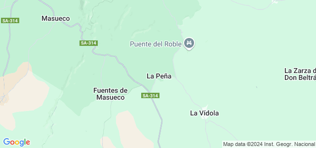 Mapa de Peña