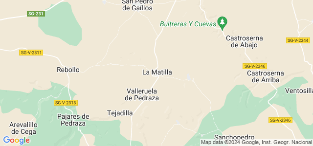 Mapa de Matilla