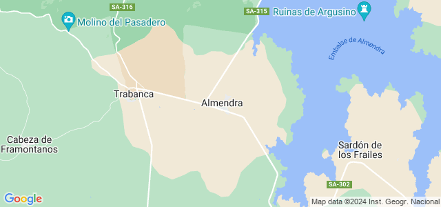 Mapa de Almendra