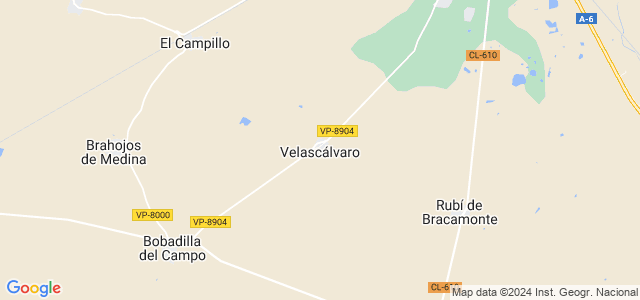 Mapa de Velascálvaro