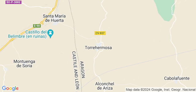Mapa de Torrehermosa