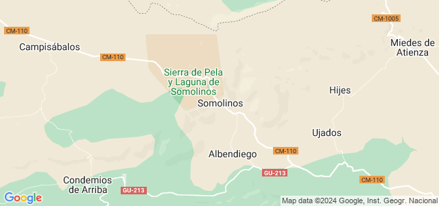 Mapa de Somolinos