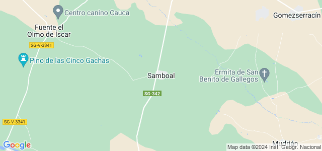 Mapa de Samboal