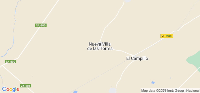 Mapa de Nueva Villa de las Torres