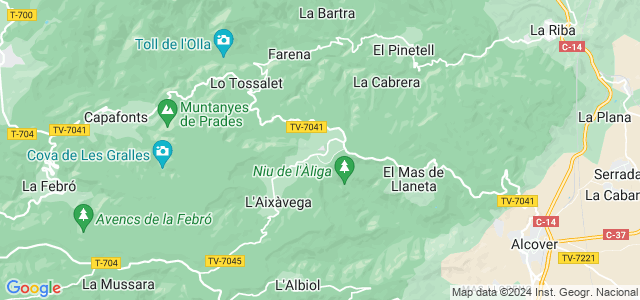 Mapa de Mont-ral