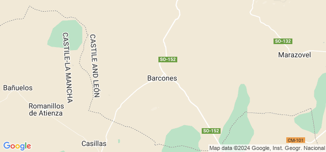 Mapa de Barcones