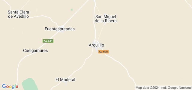 Mapa de Argujillo