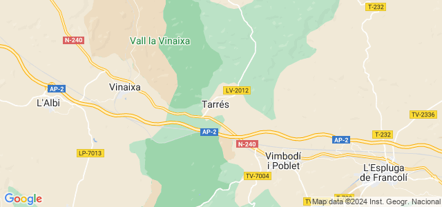 Mapa de Tarrés