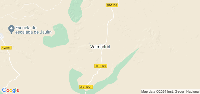 Mapa de Valmadrid