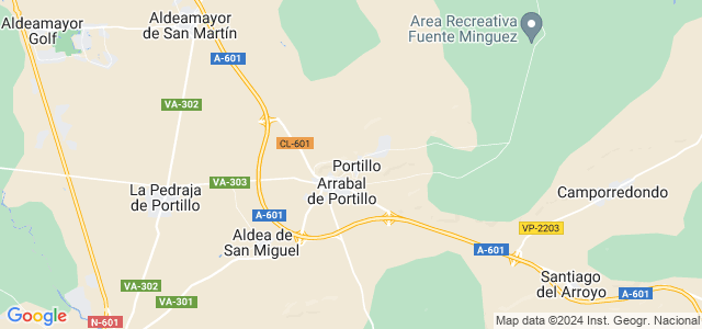 Mapa de Portillo
