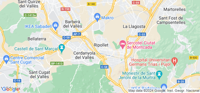 Mapa de Ripollet