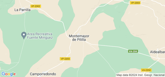 Mapa de Montemayor de Pililla