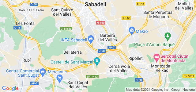 Mapa de Badia del Vallès