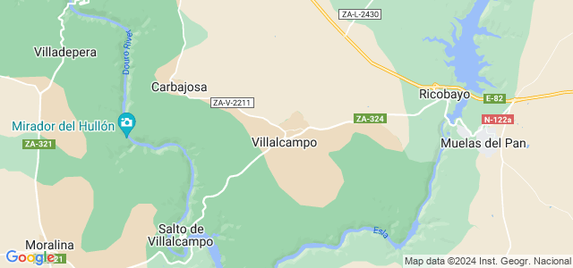 Mapa de Villalcampo