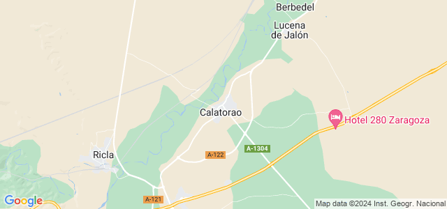 Mapa de Calatorao