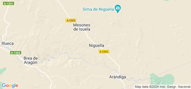 Mapa de Nigüella