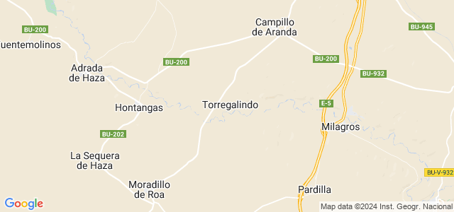 Mapa de Torregalindo