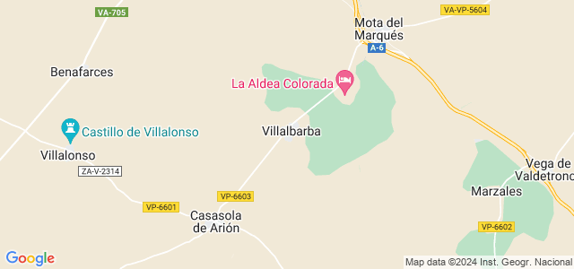 Mapa de Villalbarba