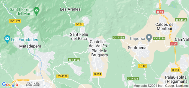 Mapa de Castellar del Vallès