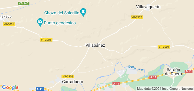 Mapa de Villabáñez