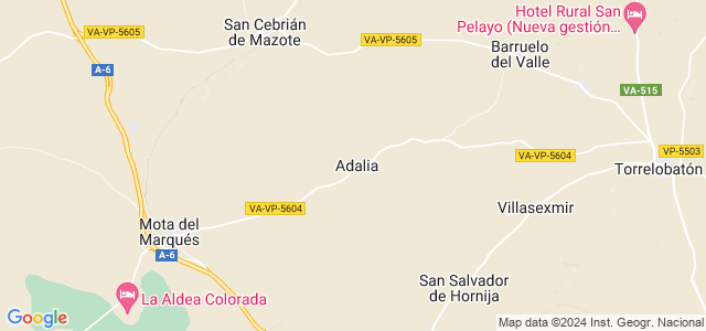 Mapa de Adalia