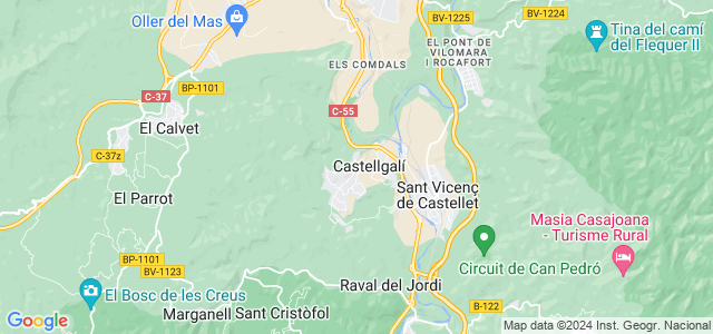 Mapa de Castellgalí