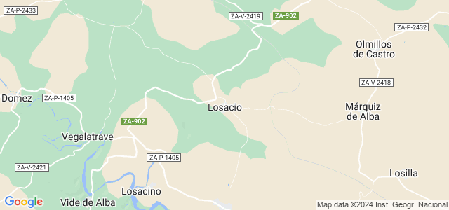 Mapa de Losacio