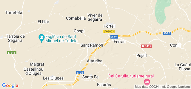 Mapa de Sant Ramon