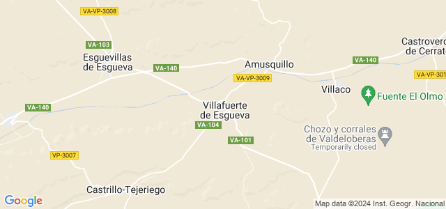 Mapa de Villafuerte