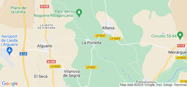 Mapa de Portella