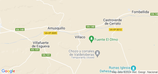 Mapa de Villaco