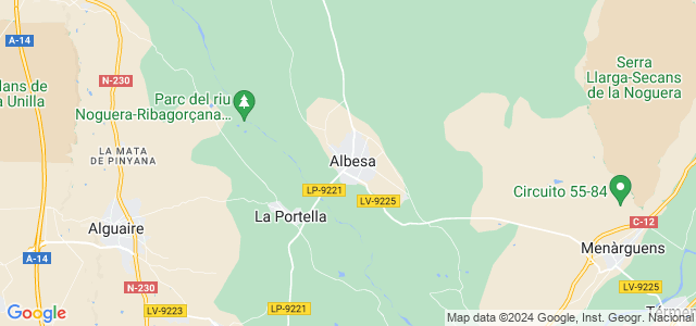 Mapa de Albesa