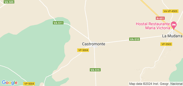 Mapa de Castromonte