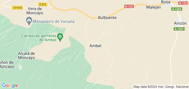 Mapa de Ambel