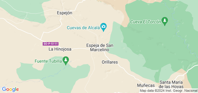 Mapa de Espeja de San Marcelino