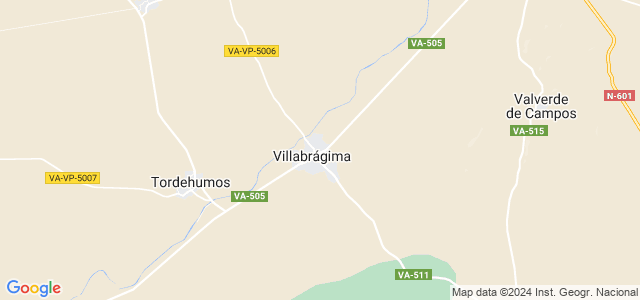 Mapa de Villabrágima