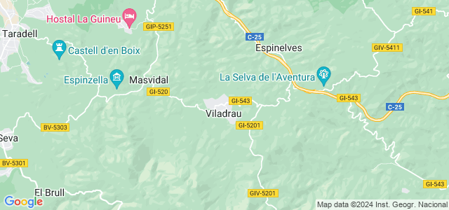 Mapa de Viladrau